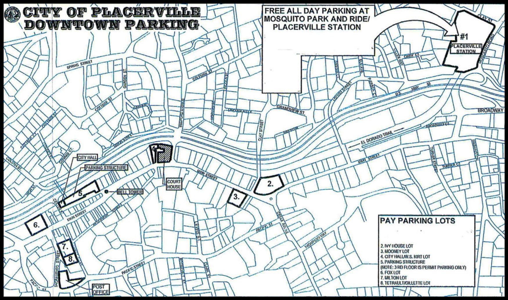 Free Street Parking San Francisco Map United States Map